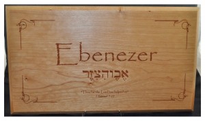 Ebenezer plaque